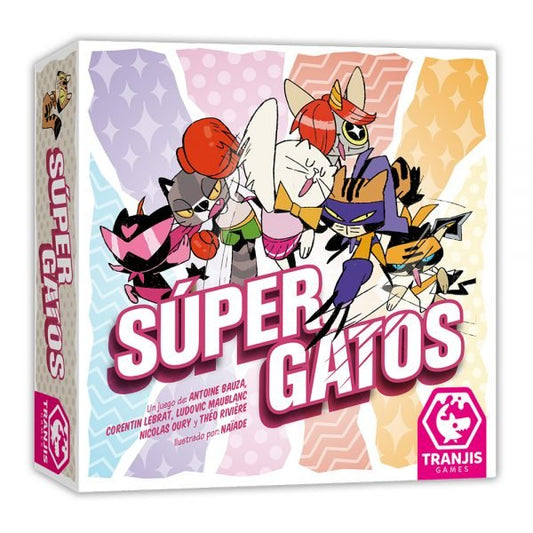 Super Gatos - Juego de mesa - Tranjis - Desde 8 años Board Games