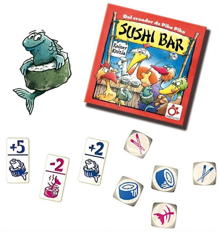Sushi Bar - Juego de mesa desde 8 años - Mi Juego Bonito