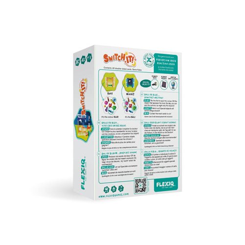 Switch it! Juego de mesa desde los 6 años de 2 a 8 jugadores - Mi Juego Bonito