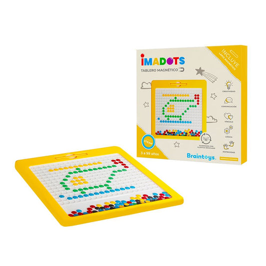 Tablero Magnético Imadots Braintoys desde los 3 años