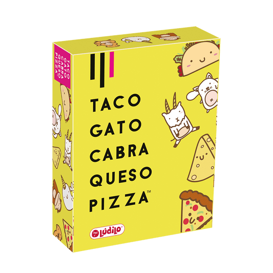 Taco Gato Cabra Queso Pizza Juego de cartas desde los 8 años