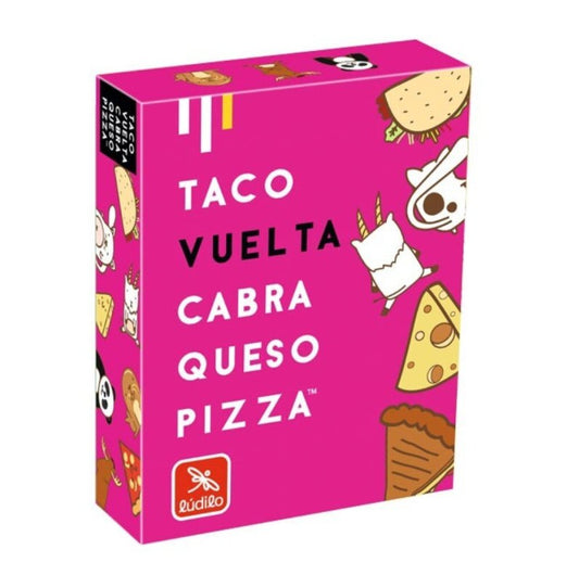 Taco, Vuelta, Cabra, Queso, Pizza - Juego de mesa - Ludilo - Desde 8 años Board Games