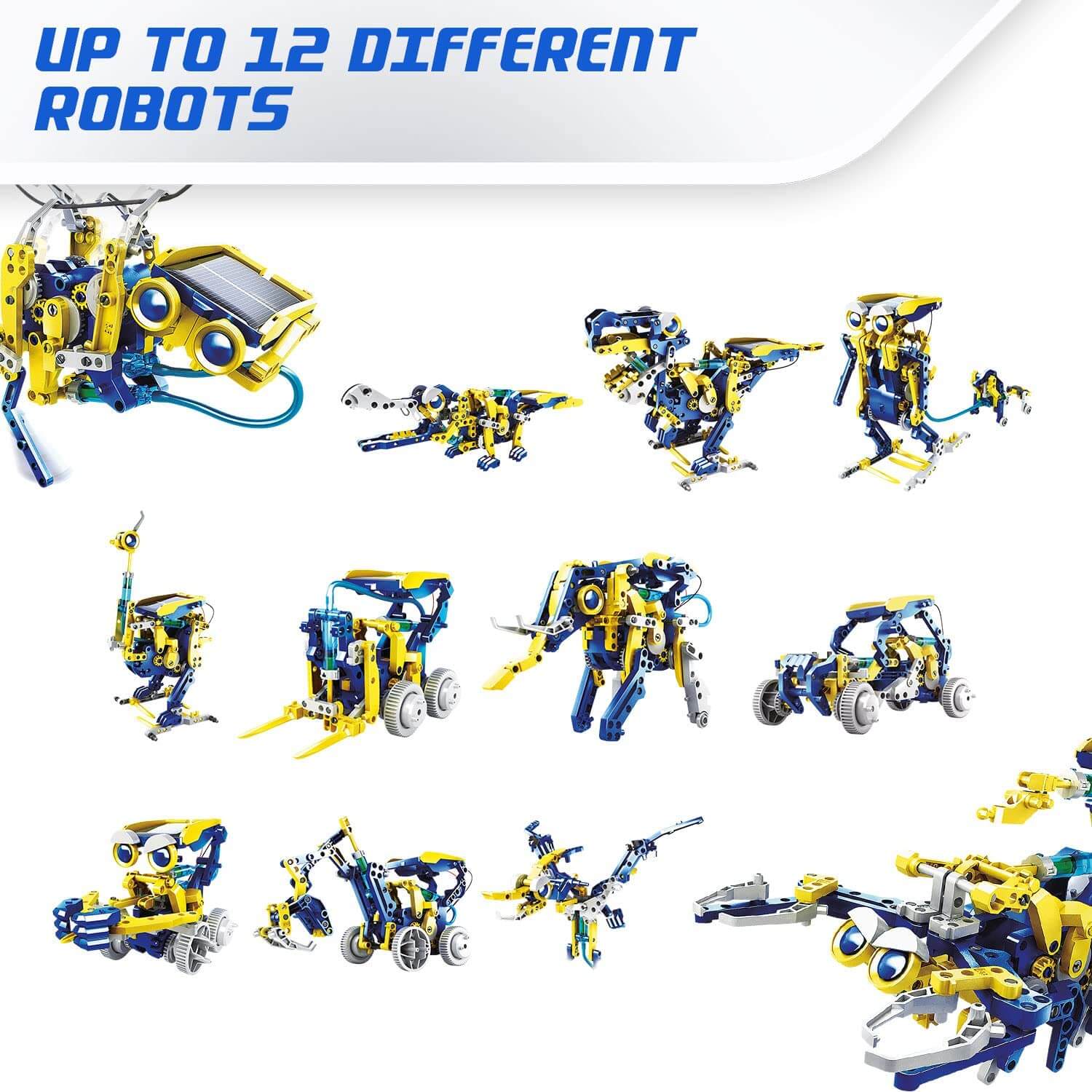 Taller de Robótica Construye 12 robots diferentes (Steam) Robotic Toys