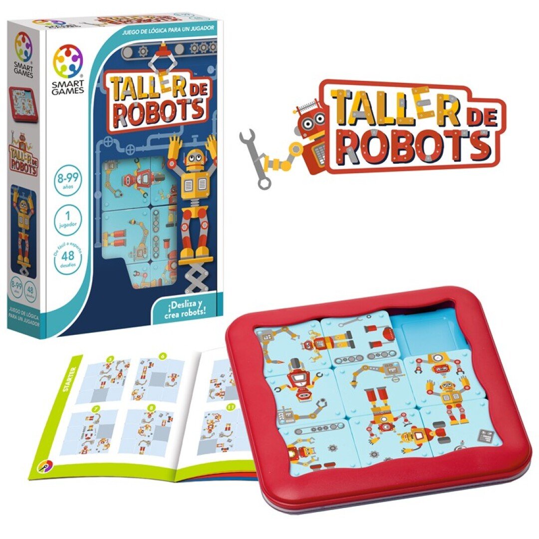 Taller de Robots - Juego de mesa - SMART GAMES - Desde 8 años Board Games