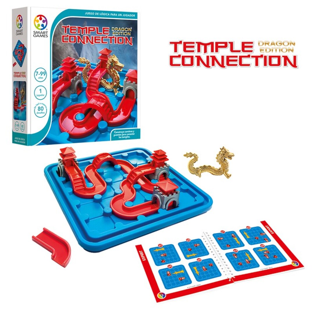 Temple Connection _ Dragón Edition - Juego de lógica desde los 7 años
