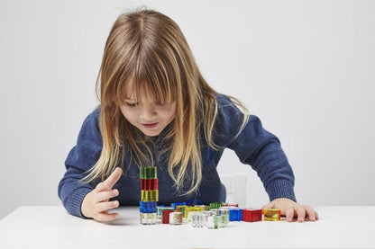 Tesoros translúcidos acrílicos de color Tickit Building Toys
