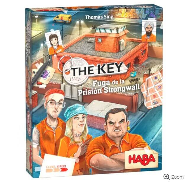 The Key Fuga de la Prisión Strongwall - Juego de mesa - Haba - Desde 8 años Board Games