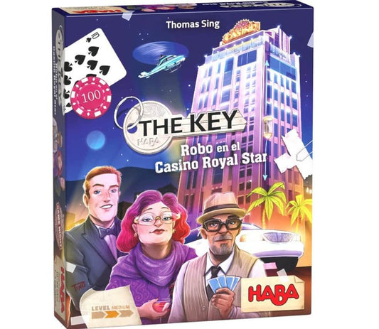 The Key Robo en el Casino Royal Star - Juego de mesa - Haba - Desde 8 años Board Games