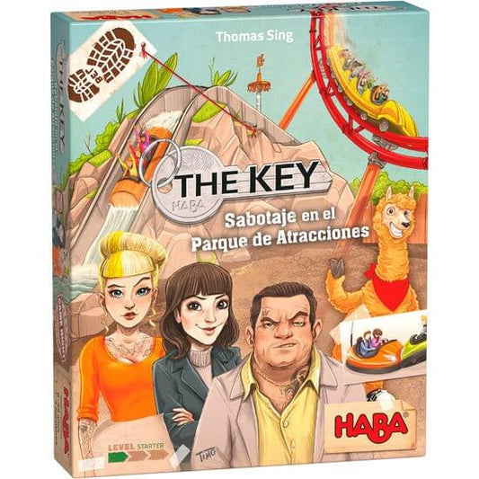The Key – Sabotaje en el parque de atracciones     - Juego de mesa - Haba - Desde 8 años