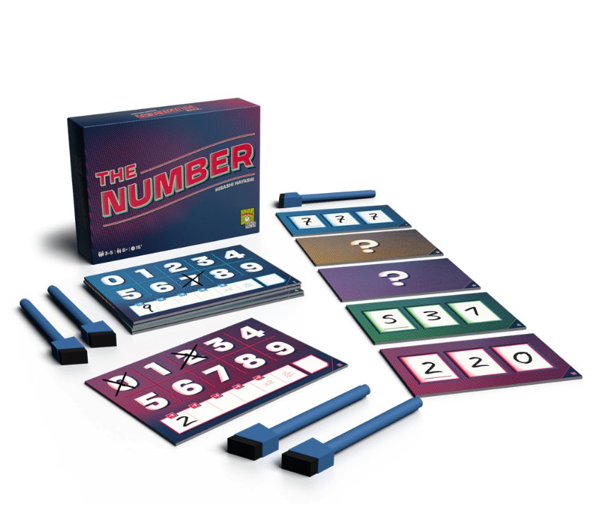 The Number - Juego de mesa - Asmodee - Desde 8 años Board Games