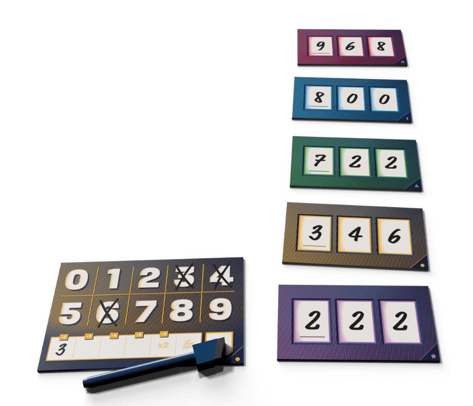 The Number - Juego de mesa - Asmodee - Desde 8 años Board Games