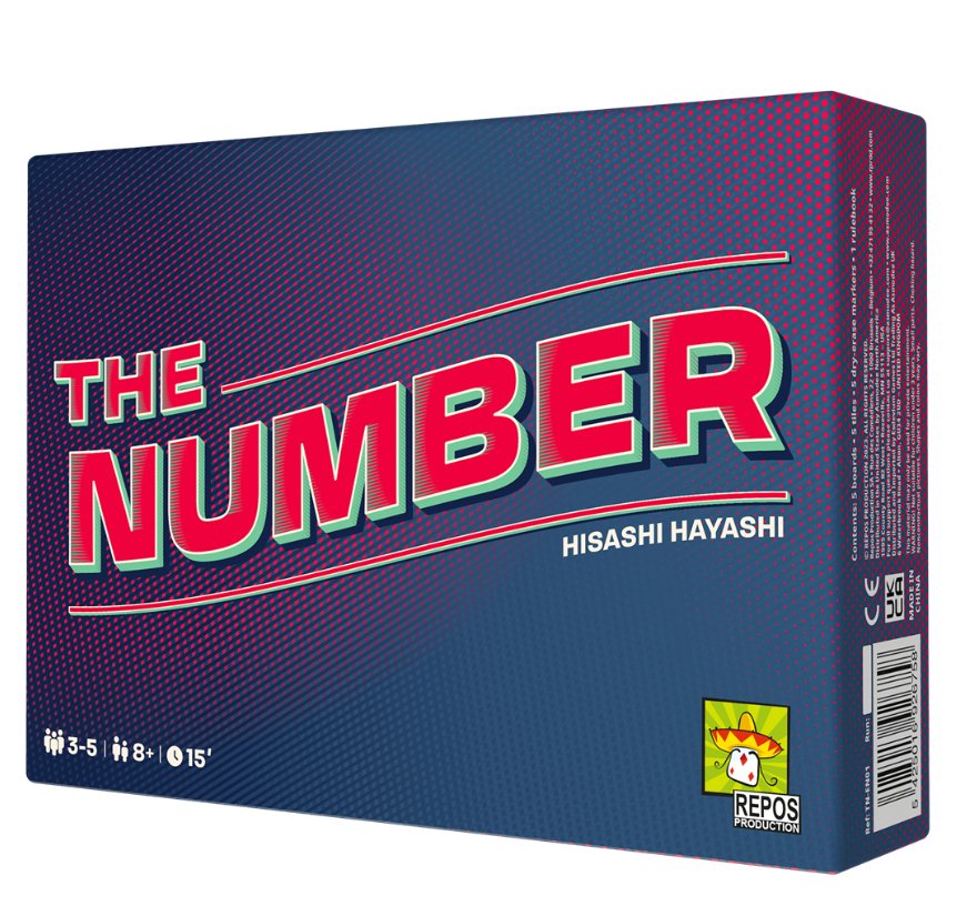 The Number - Juego de mesa - Asmodee - Desde 8 años Board Games