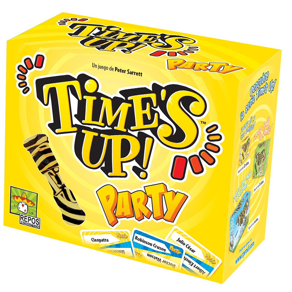 Time's Up! Party Versión amarilla - Juego de mesa para 9 años o más - Mi Juego Bonito