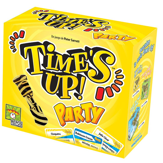 Time's Up! Party Versión amarilla Juego de mesa para 9 años o más