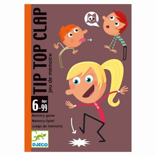 Tip Top Clap - Juego de mesa - Djeco - Desde 6 años