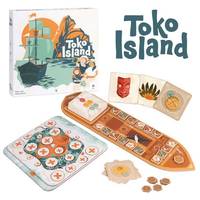 Toko Island - Juego de mesa cooperativo desde los 6 años - Mi Juego Bonito