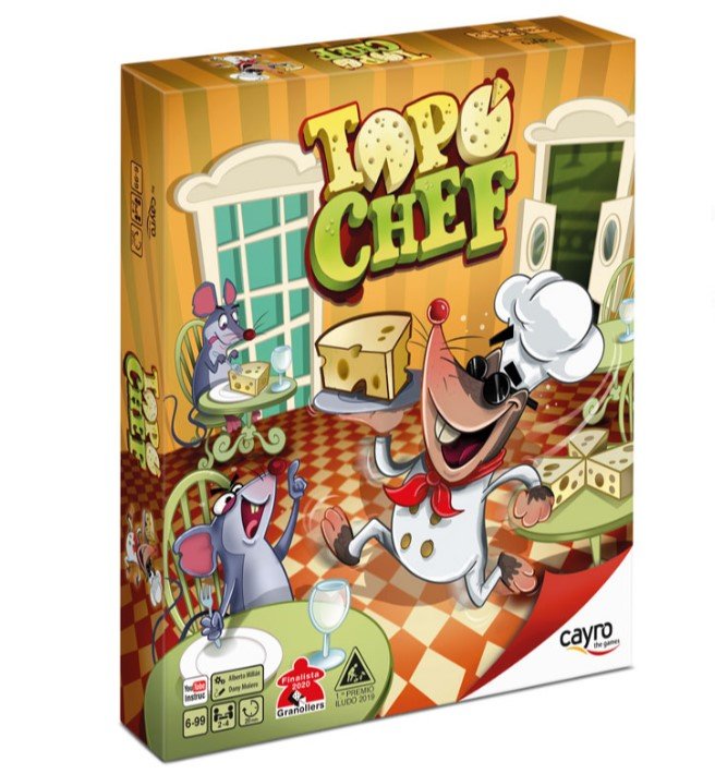 Topo Chef - Juego de mesa - Cayro - Desde 6 años Board Games