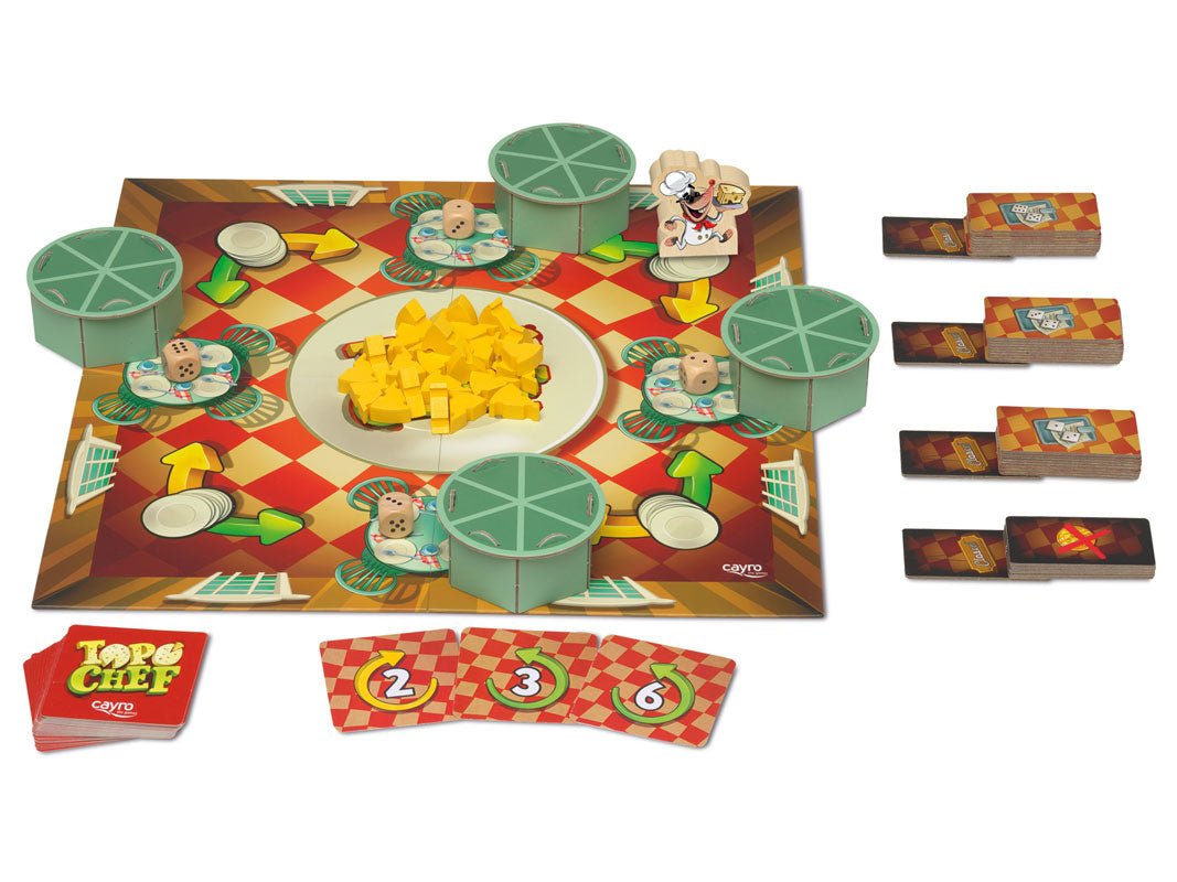 Topo Chef - Juego de mesa - Cayro - Desde 6 años Board Games