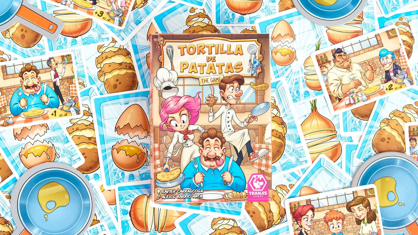 Tortilla de Patatas - Juego de mesa desde los 6 años - Mi Juego Bonito