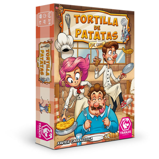Tortilla de Patatas - Juego de mesa - Tranjis - Desde 6 años Board Games