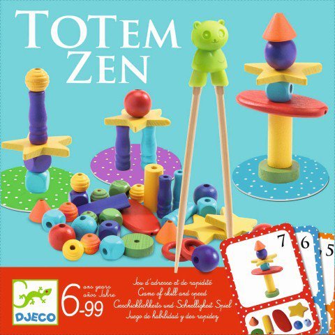 Totem Zen - Juego de mesa - Djeco - Desde 6 años Board Games