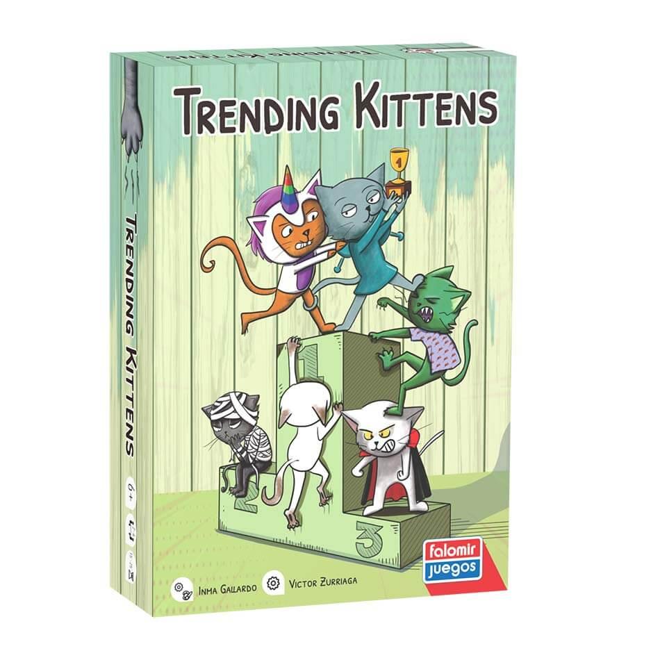 Trending kittens - Juego de mesa desde los 6 años - Mi Juego Bonito