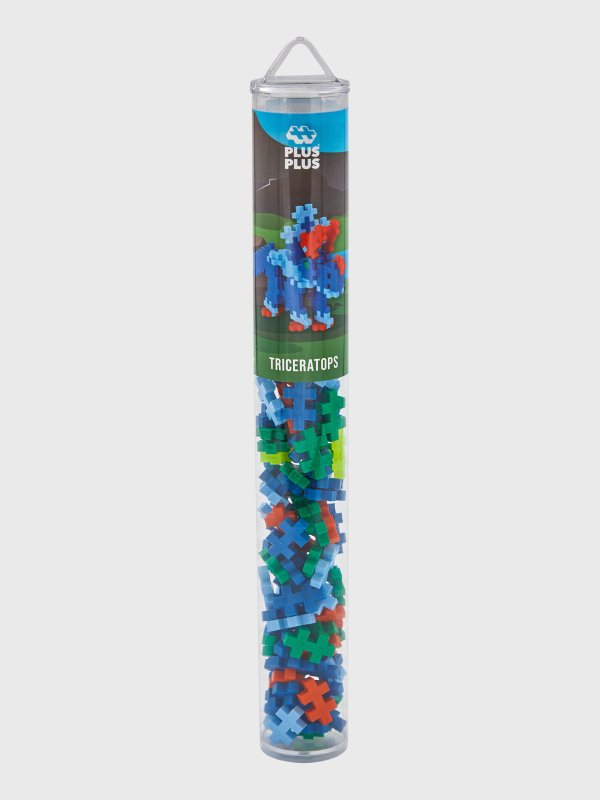 Tubo Triceratops 100 pcs - Juego de construcción desde los 5 años - Mi Juego Bonito
