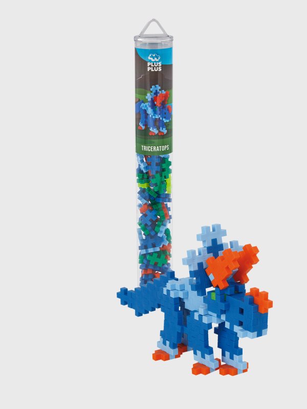 Tubo Triceratops 100 pcs - Juego de construcción desde los 5 años - Mi Juego Bonito