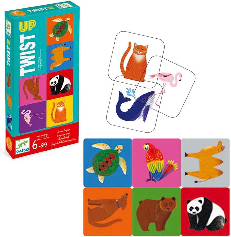 Twist up - Juego de mesa - Djeco - Desde 6 años