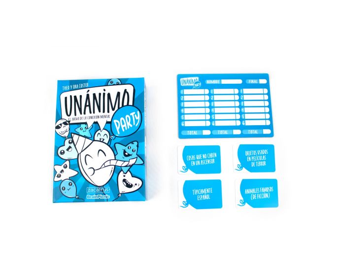 Unánimo Party - Juego de mesa - Brain Picnic - Desde 8 años Board Games