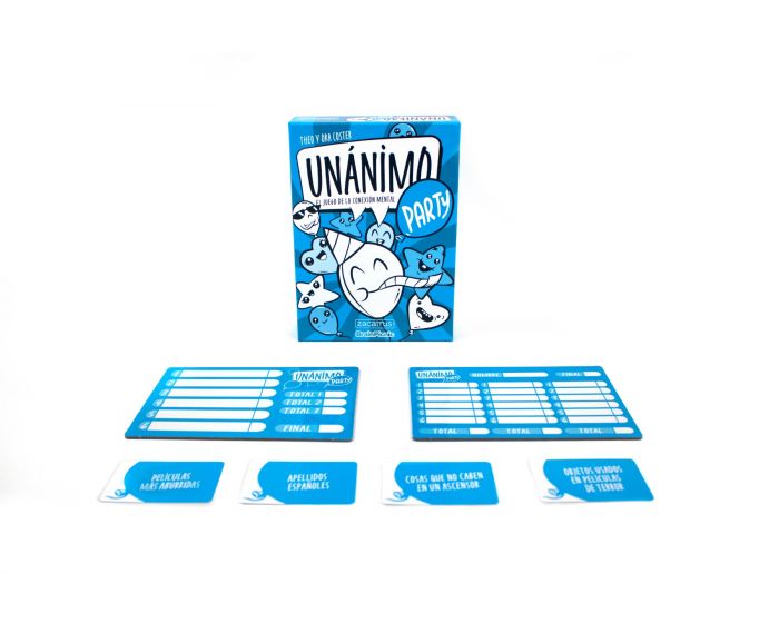 Unánimo Party - Juego de mesa - Brain Picnic - Desde 8 años Board Games