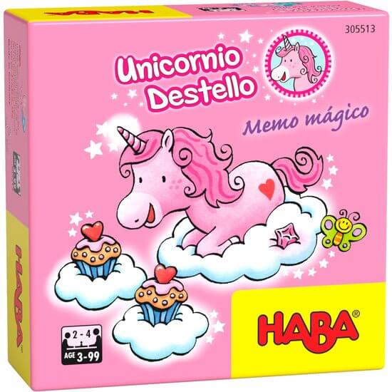 Unicornio destello Memo Mágico - Juego de mesa desde los 3 años - Mi Juego Bonito