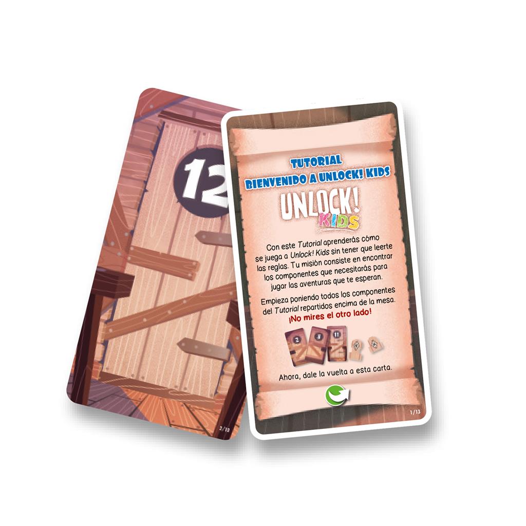 Unlock Kids Detective Stories - Juego de mesa - Asmodee - Desde 6 años Board Games