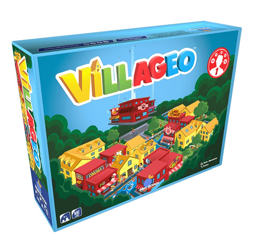 Villageo - Juego de mesa - Asmodee - Desde 8 años Board Games