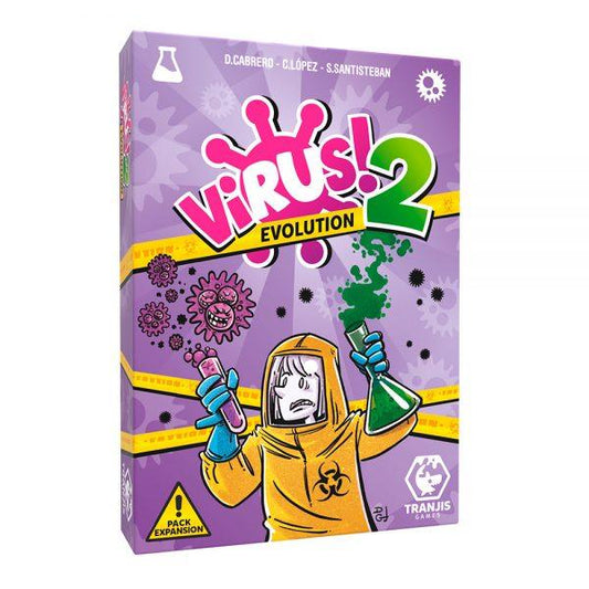 Virus 2 Evolution ! Expansion - Juego de mesa - Tranjis - Desde 8 años