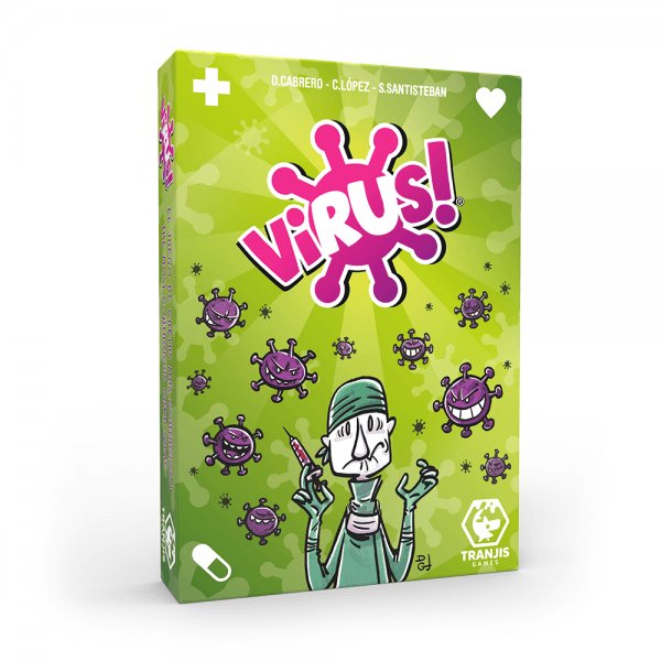 Virus ! – Juego de cartas con virus, medicinas y órganos (8+ años · 2-6 jugadores · 20 min) · Tranjis