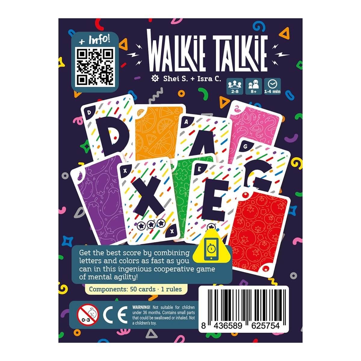 Walkie Talkie - Agilidad léxica y asociación - 8+