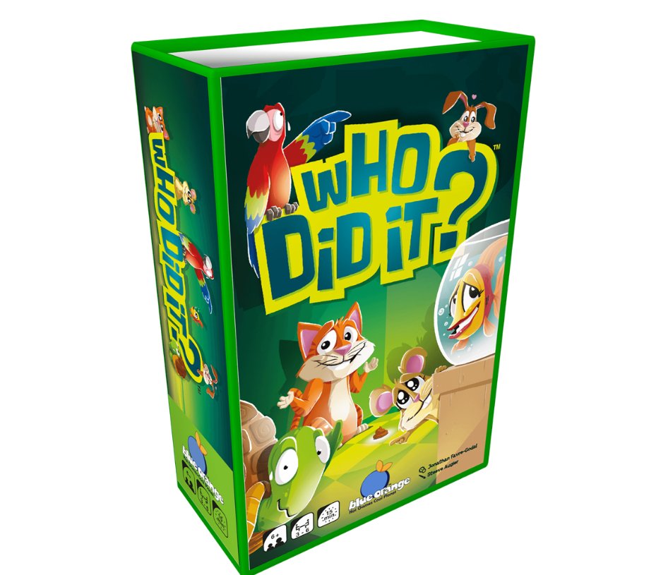 Who did it?     - Juego de mesa - Asmodee - Desde 6 años