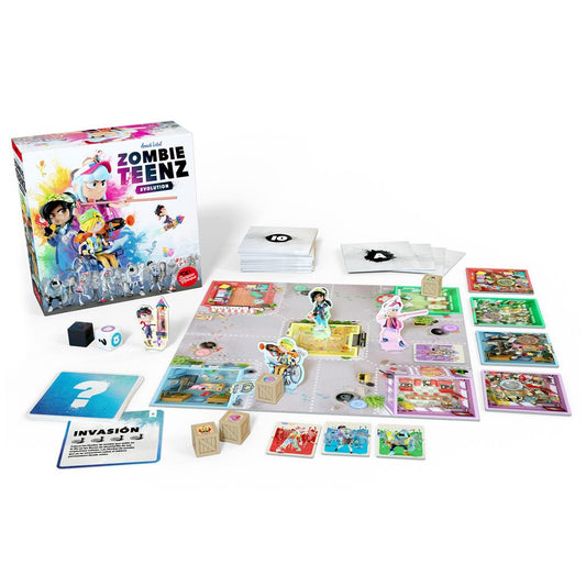 Zombie Teenz Evolution - Juego de mesa - Asmodee - Desde 8 años Board Games