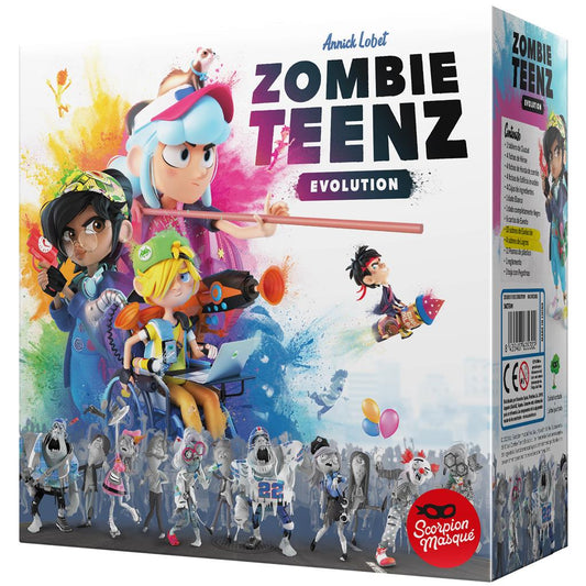 Zombie Teenz Evolution - Juego de mesa - Asmodee - Desde 8 años Board Games